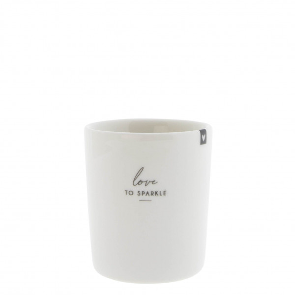 Becher, Mug "love to sparkle" - Bastion Collections