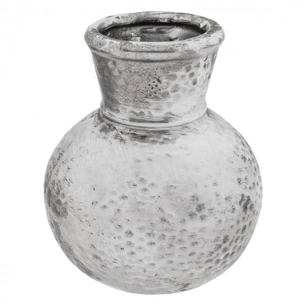 Vase antik silber, Clayre&Eef