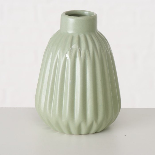 Vase Porzellan "pastellgrün"